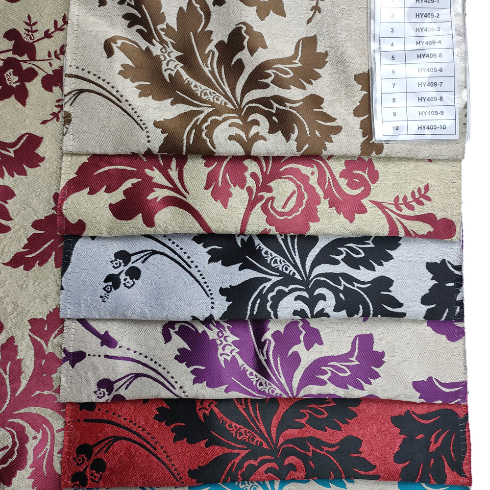 Classic Design 230GSM Washable UVIIoresistant Jacquard Blackout sagum fabricae 