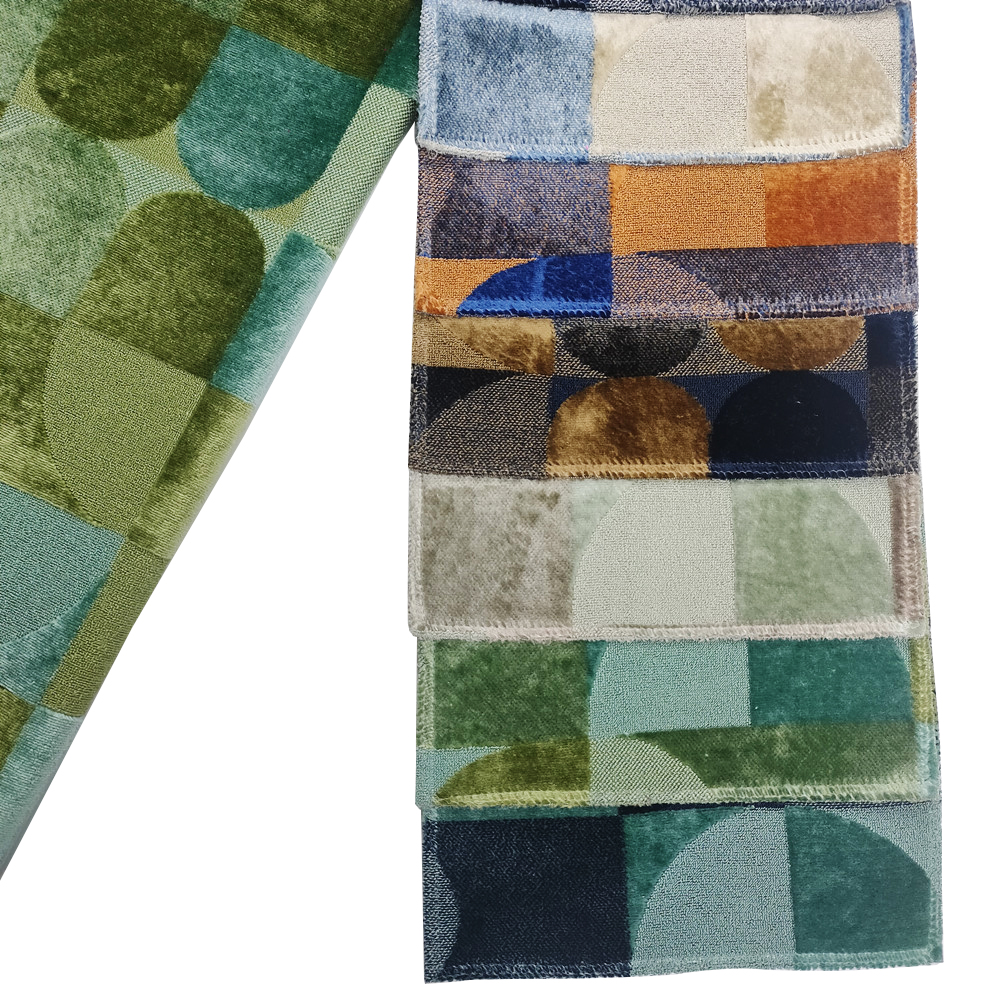 Cancelli forma duo Color Jacquard Cutting Cleopam Cuttura Circa Stibadium