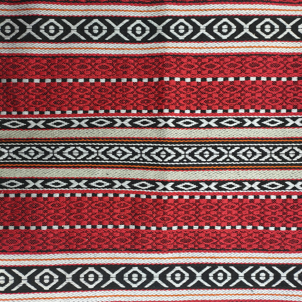 Lince Geometric Linen Linen Stibadium fabricae Jacquard Sadu Stibadium fabricae 